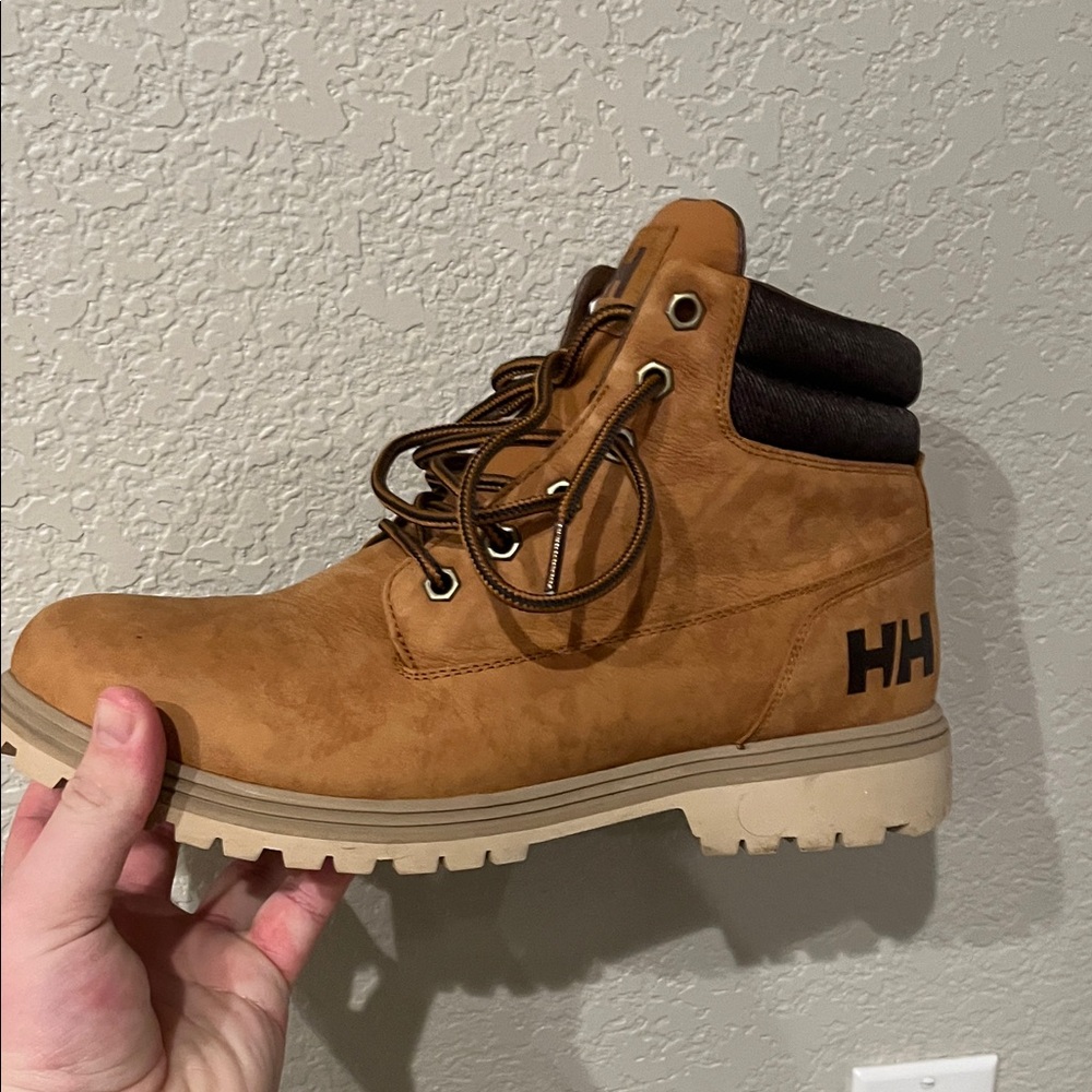 Helly Hansen Brown Leather Ankle Boots